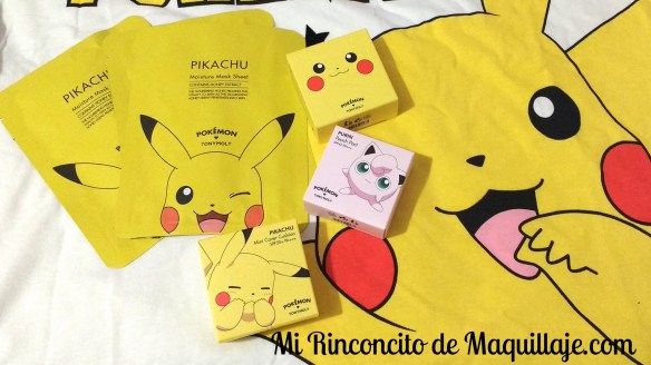 Colección Pokemon Tony Moly Pikachu